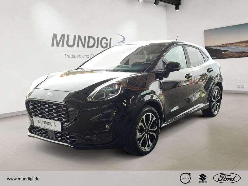 Obsidianschwarz metallic Gebraucht 2022 Ford Puma ST-Line SUV | 21.360 € (Fairer Preis) - Bild 1/4