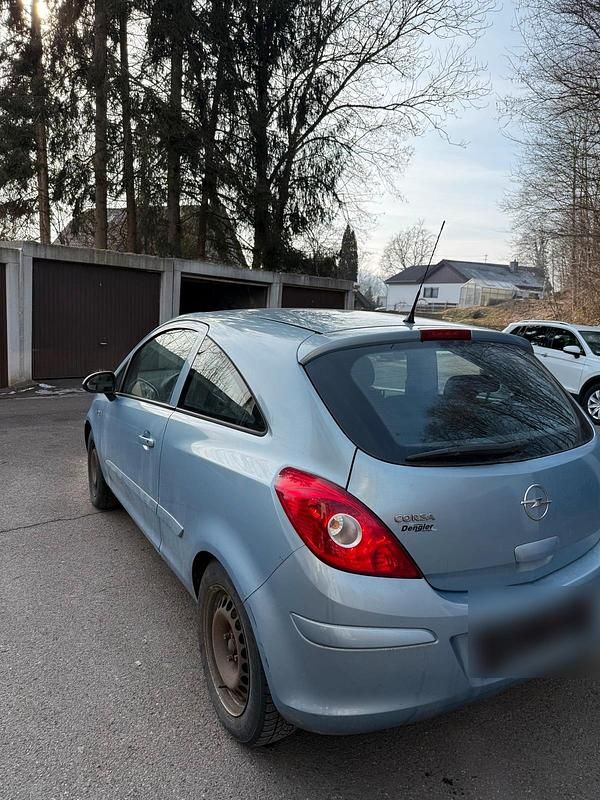 Gebraucht Opel Corsa 82 PS (60 kW) 2007 Blau Kleinwagen