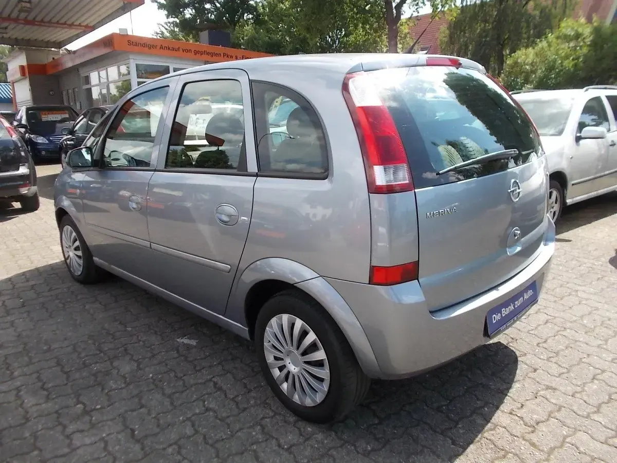 Gebraucht Opel Meriva 100 PS (73 kW) 2005 Blau Van / Kleinbus
