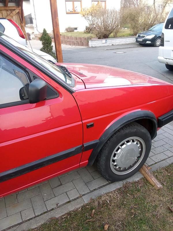 Gebraucht VW Golf II 50 PS (36 kW) 1991 Rot Kleinwagen