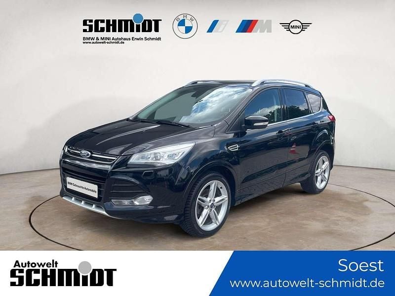 Pantherschwarz metallic Gebraucht 2014 Ford Kuga Individual SUV | 7.490 € (Superpreis) - Bild 1/4