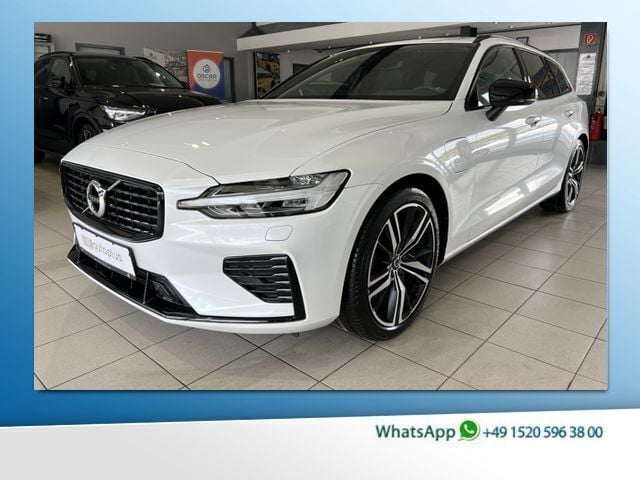 Crystal white Gebraucht 2022 Volvo V60 R-Design Kombi | 34.950 € - Bild 1/4