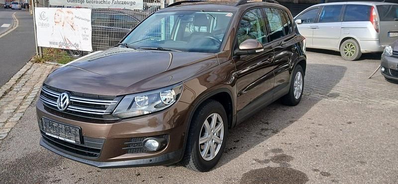 Gebraucht VW Tiguan 122 PS (89 kW) 2014 Braun SUV