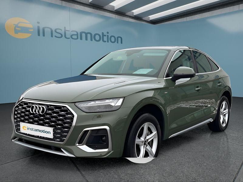 Grün Gebraucht 2021 Audi Q5 Sportback SUV | 38.449 € (Superpreis) - Bild 1/4