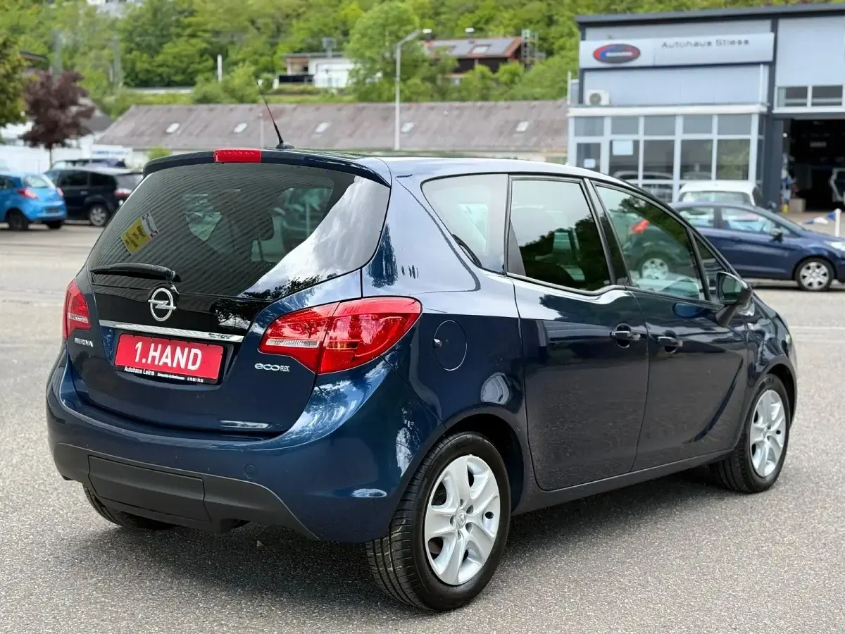 Gebraucht Opel Meriva 120 PS (88 kW) 2011 Blau Van / Kleinbus