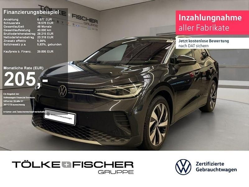 Mangangrau (metallic) Gebraucht 2022 VW ID.4 Pro SUV | 29.895 € (Fairer Preis) - Bild 1/4
