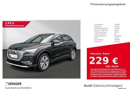 Gebraucht Audi Q4 e-tron Advanced 219 kW (299 PS) 2023 Mythosschwarz metallic SUV