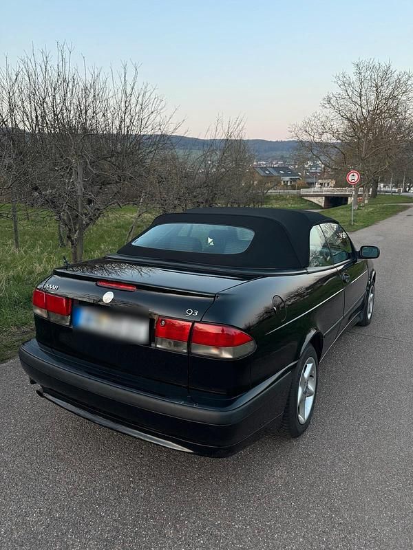 Gebraucht Saab 9-3 Cabriolet 154 PS (113 kW) 2000 Schwarz Cabrio