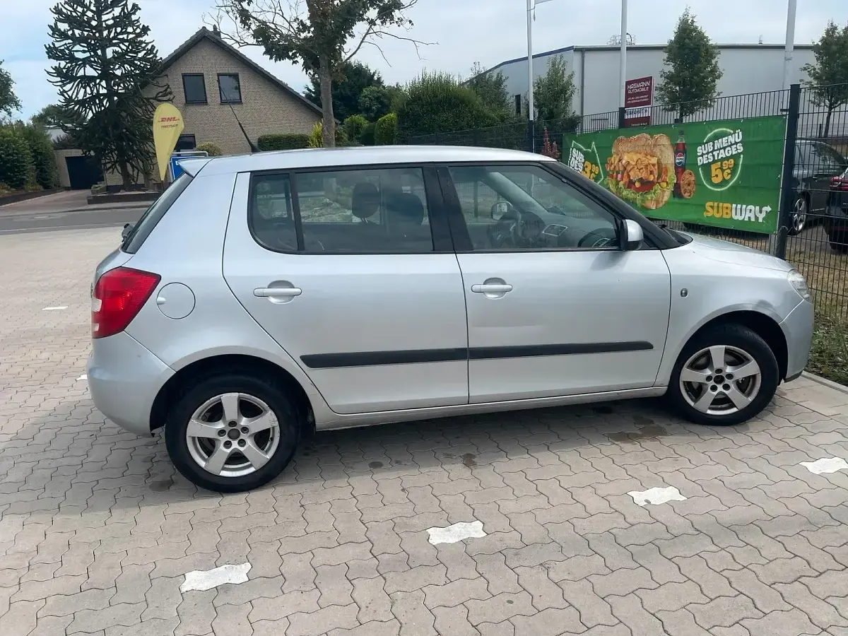 Gebraucht Skoda Fabia 60 PS (44 kW) 2009 Grau Kleinwagen