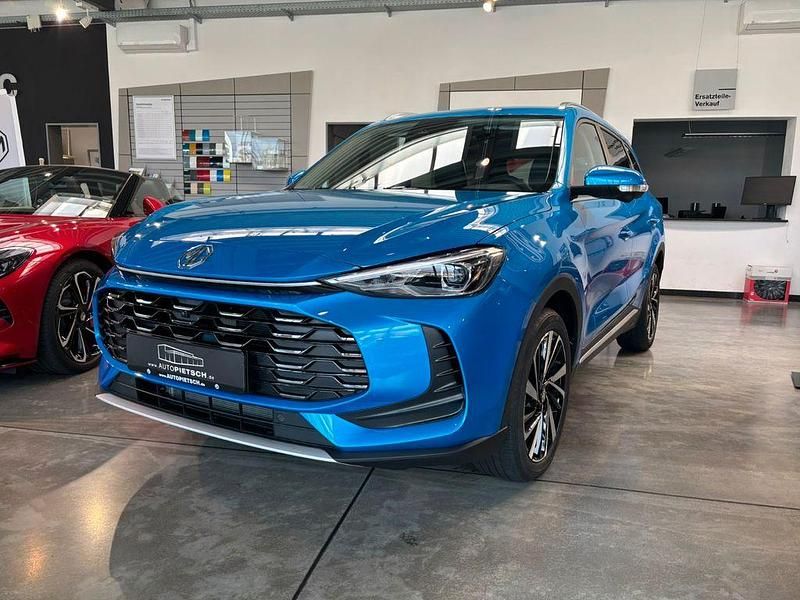 Neu MG ZS Luxury 102 PS (75 kW) 2025 Blau SUV