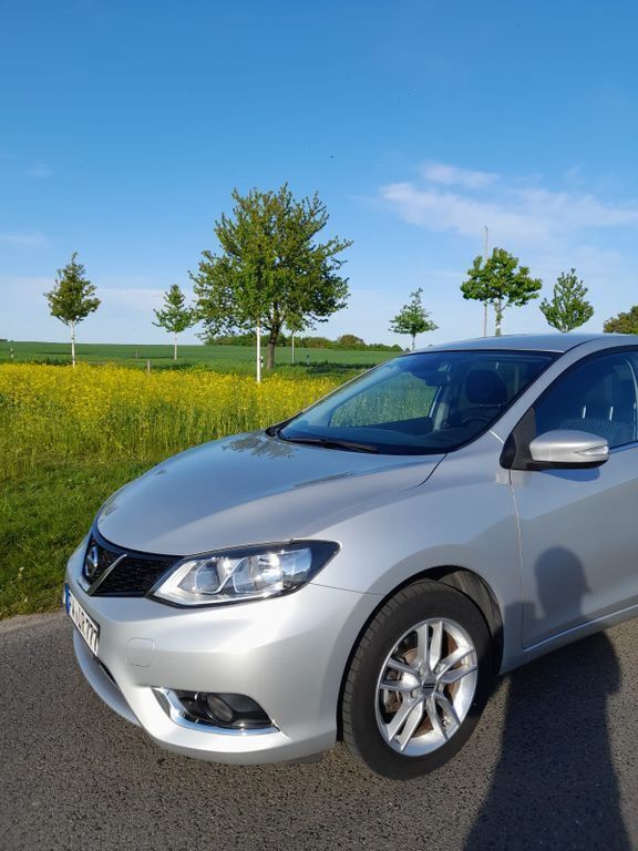 Gebraucht Nissan Pulsar Acenta 116 PS (85 kW) 2017 Silber Limousine
