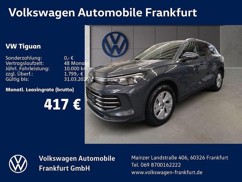 Neu VW Tiguan Elegance 150 PS (110 kW) 2026 Grau SUV