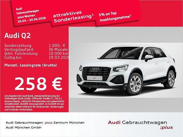 Gebraucht Audi Q2 Advanced 150 PS (110 kW) 2025 Gletscherweiß metallic SUV