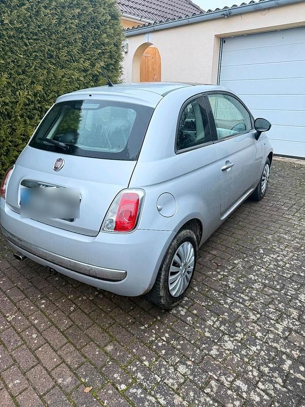 Gebraucht Fiat 500 Lounge 101 PS (74 kW) 2009 Silber Kleinwagen
