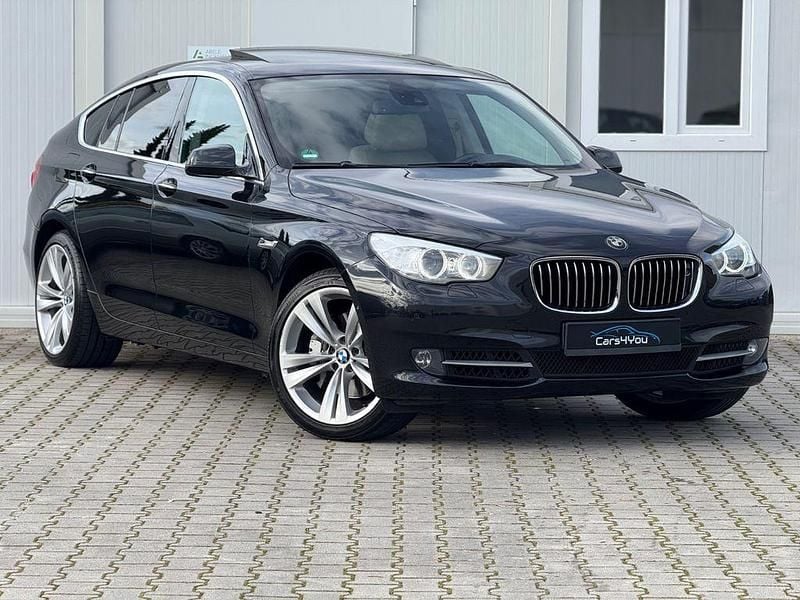 Schwarz Gebraucht 2010 BMW 535 Gran Turismo Sport Line Limousine | 8.990 € (Superpreis) - Bild 1/4