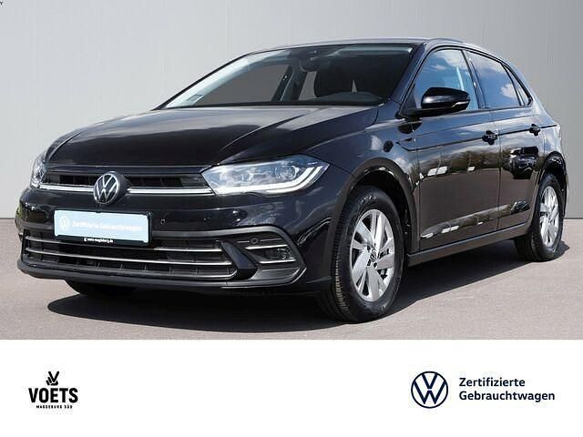 Gebraucht VW Polo Style 95 PS (69 kW) 2023 Schwarz Kleinwagen