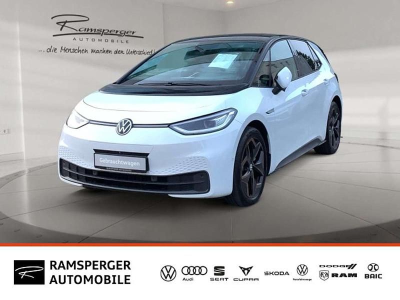 Schwarz (blanco nevada/schwarz) Gebraucht 2022 VW ID.3 Pro Performance Kleinwagen | 22.990 € (Superpreis) - Bild 1/4