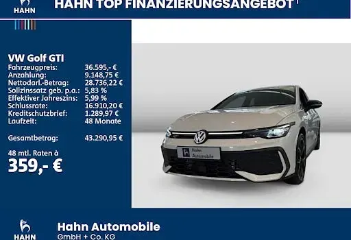 Gebraucht VW Golf VIII GTI 265 PS (194 kW) 2025 Weiß Limousine