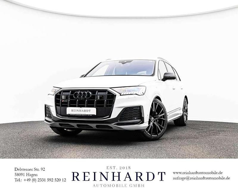 Gletscherweiß metallic Gebraucht 2022 Audi SQ7 Ambiente SUV | 66.850 € (Superpreis) - Bild 1/3