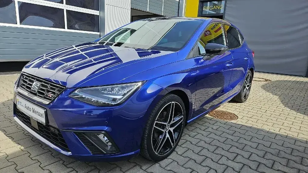 Gebraucht Seat Ibiza Beats 116 PS (85 kW) 2020 "mystery" blau Kleinwagen