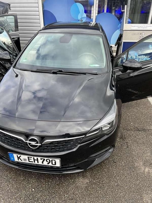 Gebraucht Opel Astra 122 PS (89 kW) 2021 Schwarz Kombi