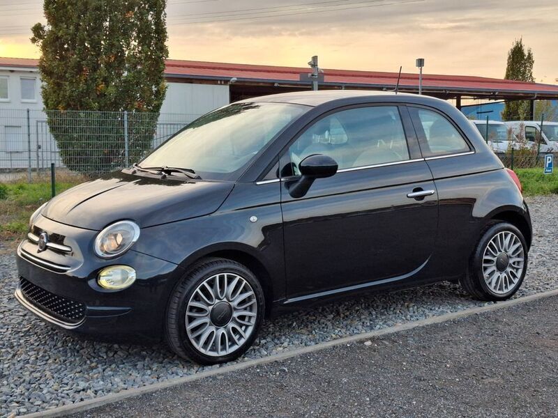 Schwarz Gebraucht 2018 Fiat 500 Lounge | 8.990 € (Fairer Preis) - Bild 1/4