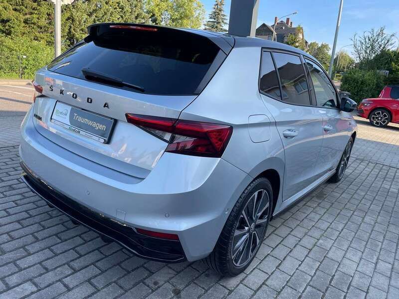 Gebraucht Skoda Fabia Monte Carlo 150 PS (110 kW) 2024 Brilliantsilber metallic Kleinwagen