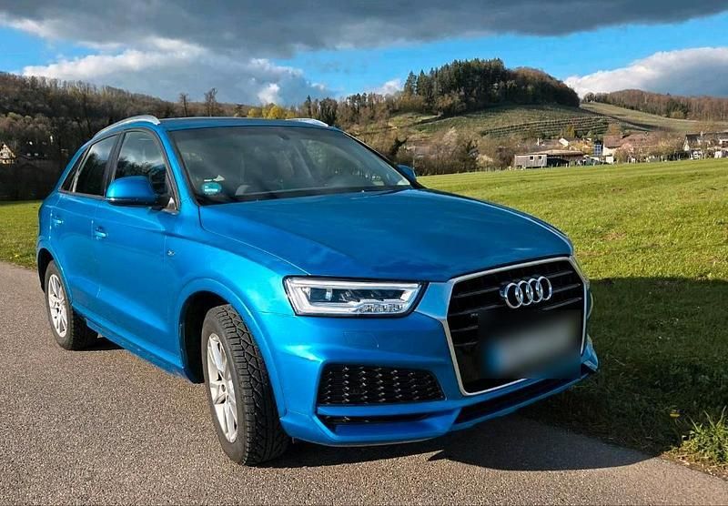 Gebraucht Audi Q3 S-Line 150 PS (110 kW) 2017 Blau SUV