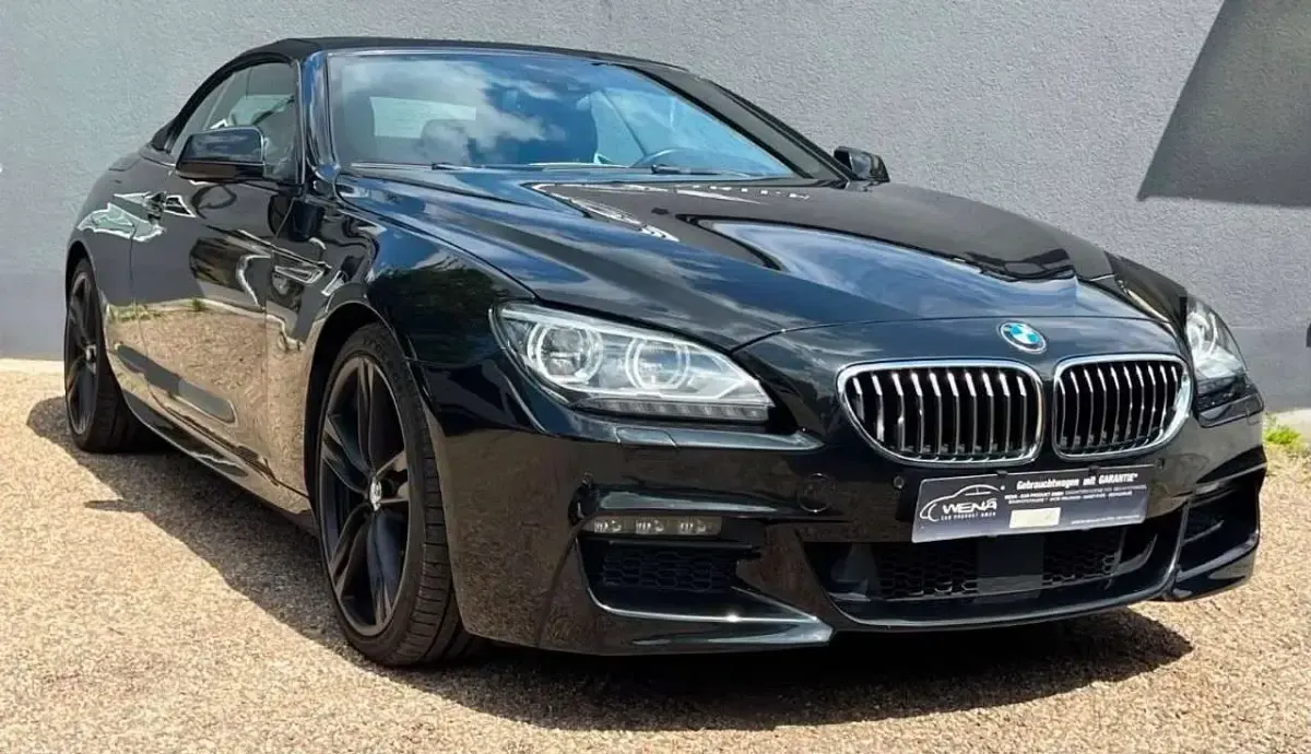 Gebraucht BMW 640 Cabriolet M Sport 313 PS (230 kW) 2012 Schwarz Cabrio