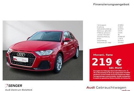 Rot Gebraucht 2025 Audi A1 Sportback Advanced Kleinwagen | 24.880 € (Etwas zu teuer) - Bild 1/4
