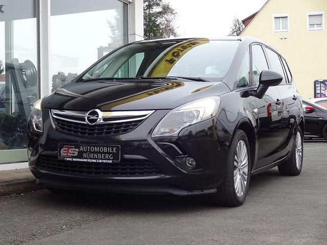 Schwarz Gebraucht 2016 Opel Zafira Tourer Edition Van / Kleinbus | 8.980 € (Fairer Preis) - Bild 1/4