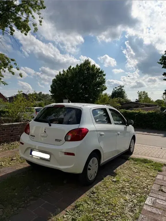 Brugt Mitsubishi Space Star 71 HK (52 kW) 2017 Hvid Hatchback