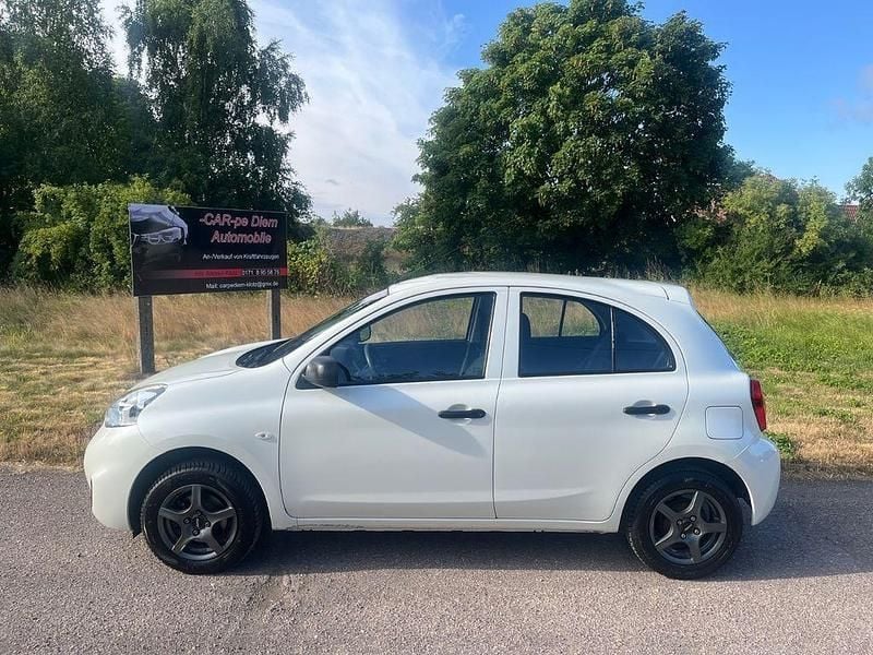 Weiß Gebraucht 2017 Nissan Micra Visia Kleinwagen | 5.999 € (Etwas zu teuer) - Bild 1/4