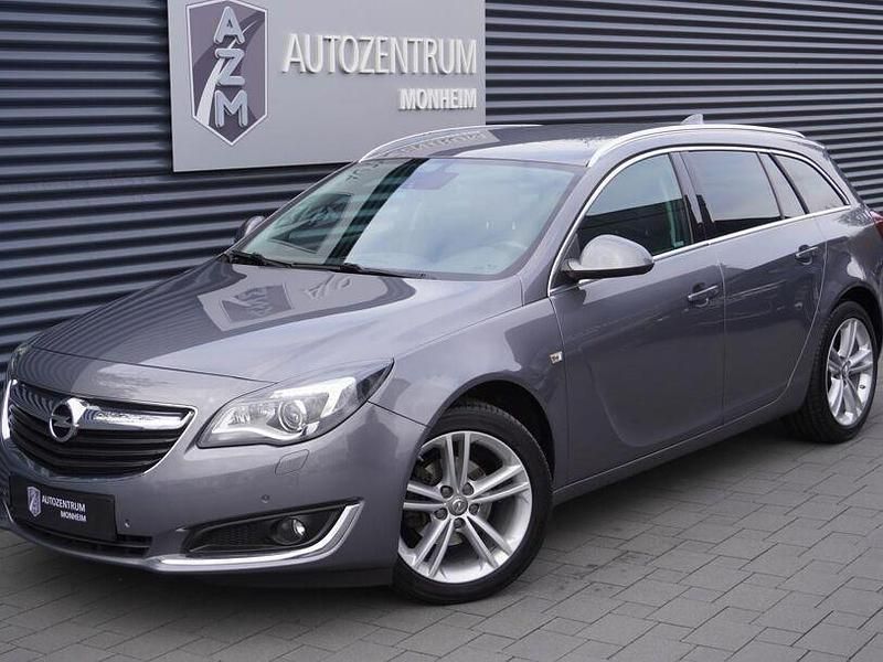 Karbon silber/shiny grey (m2) Gebraucht 2017 Opel Insignia Innovation Kombi | 9.990 € (Guter Preis) - Bild 1/4