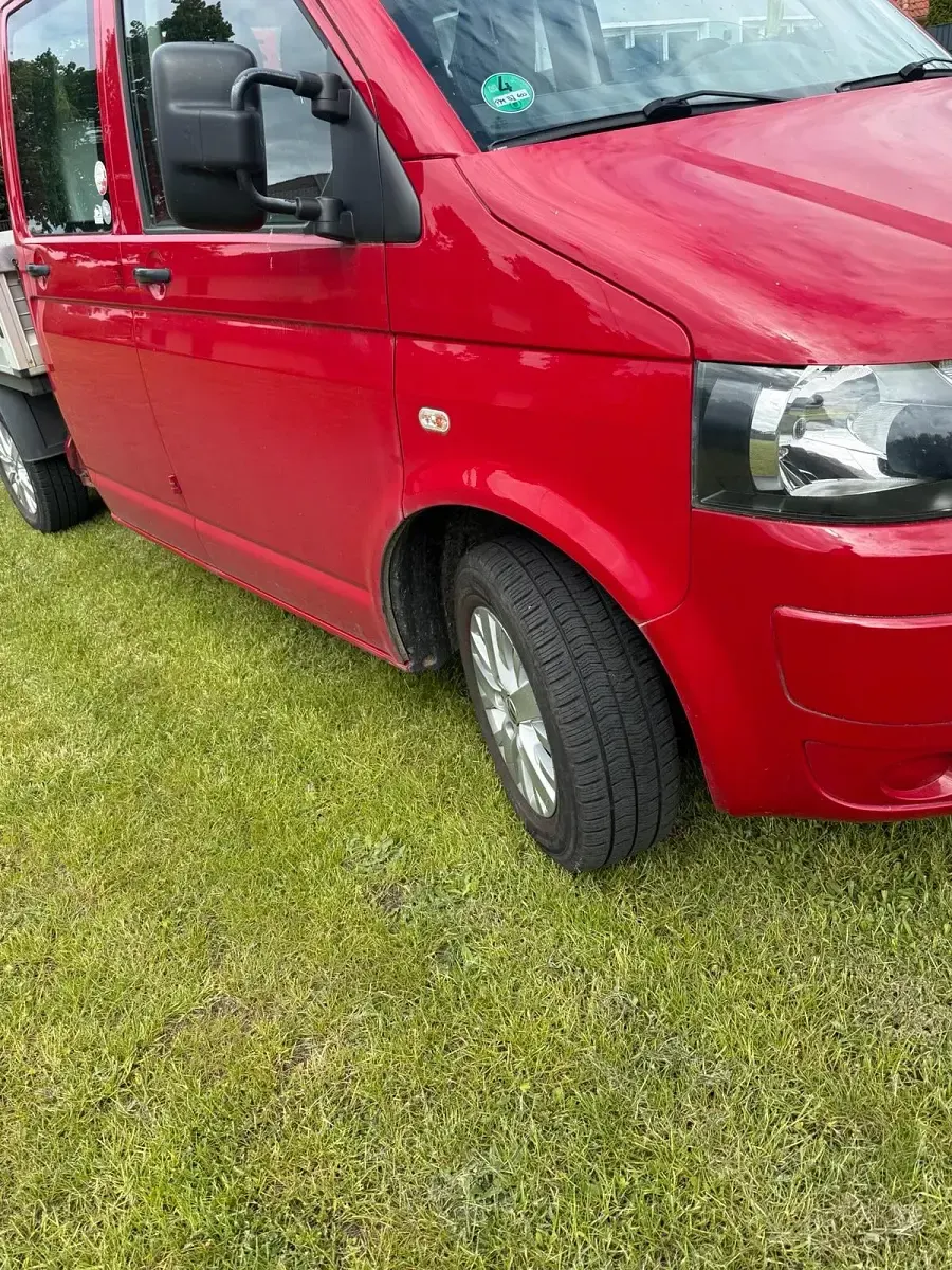 Brugt VW T5 114 HK (83 kW) 2012 Rød Van