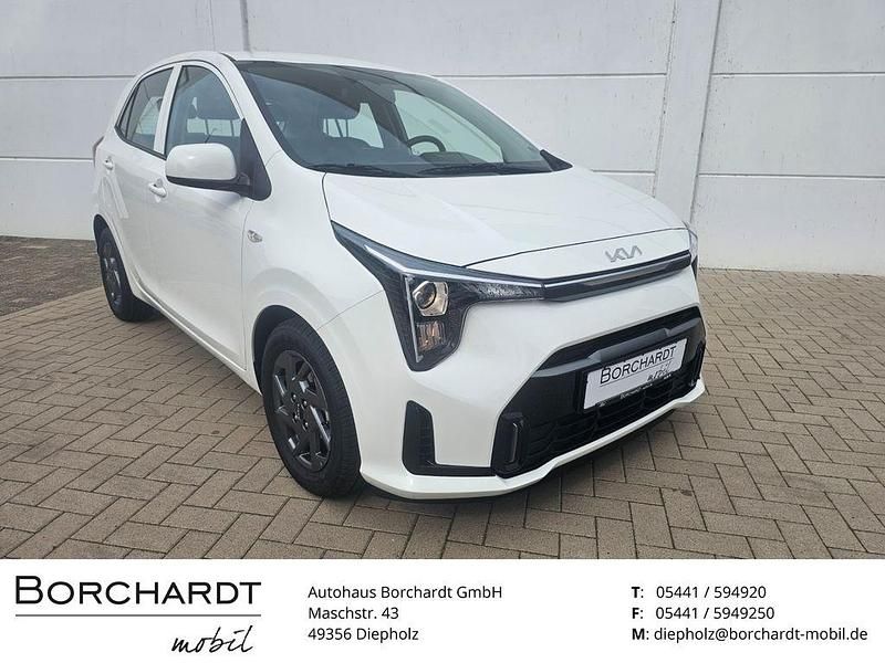 Schneeweiss Neu 2025 Kia Picanto Vision Kleinwagen | 14.980 € (Guter Preis) - Bild 1/4