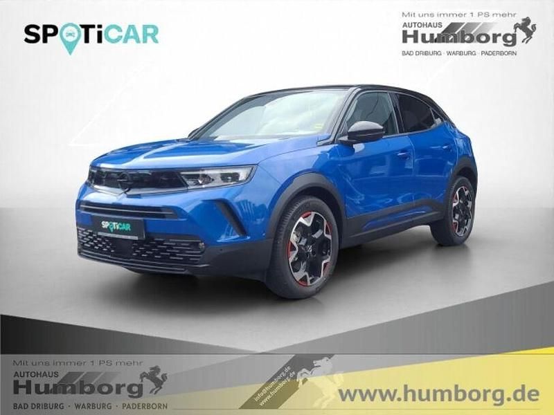 Lackierung voltaic blue met Neu 2024 Opel Mokka-e GS Line SUV | 31.870 € (Teuer) - Bild 1/4