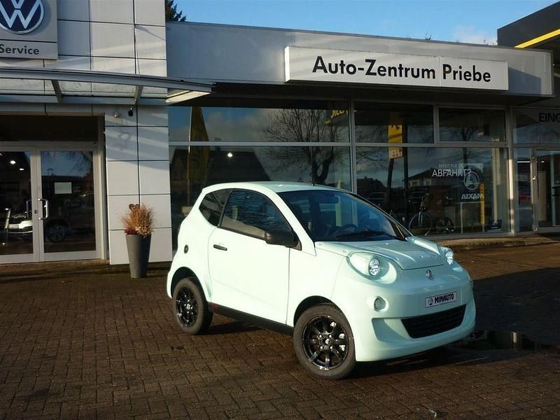 Neu Aixam Minauto 2026 Grün Kleinwagen