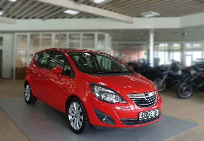 Magma rot (b) Gebraucht 2013 Opel Meriva Innovation Van / Kleinbus | 9.250 € (Fairer Preis) - Bild 1/4