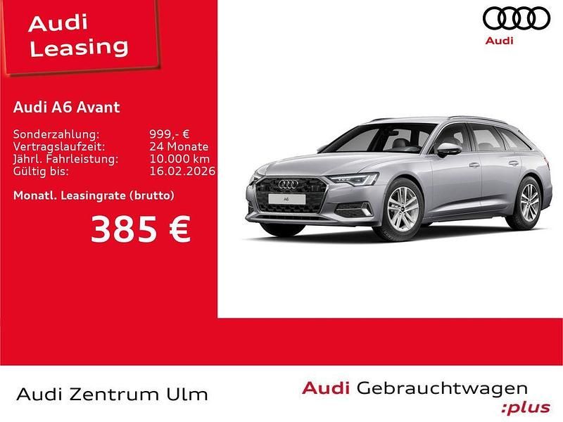 Florettsilber metallic Gebraucht 2025 Audi A6 Advanced Plus Kombi | 46.730 € (Guter Preis) - Bild 1/4