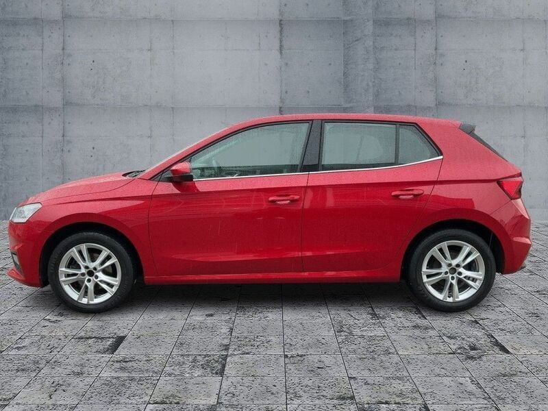 Gebraucht Skoda Fabia Style 110 PS (80 kW) 2021 Velvetrot metallic Kleinwagen