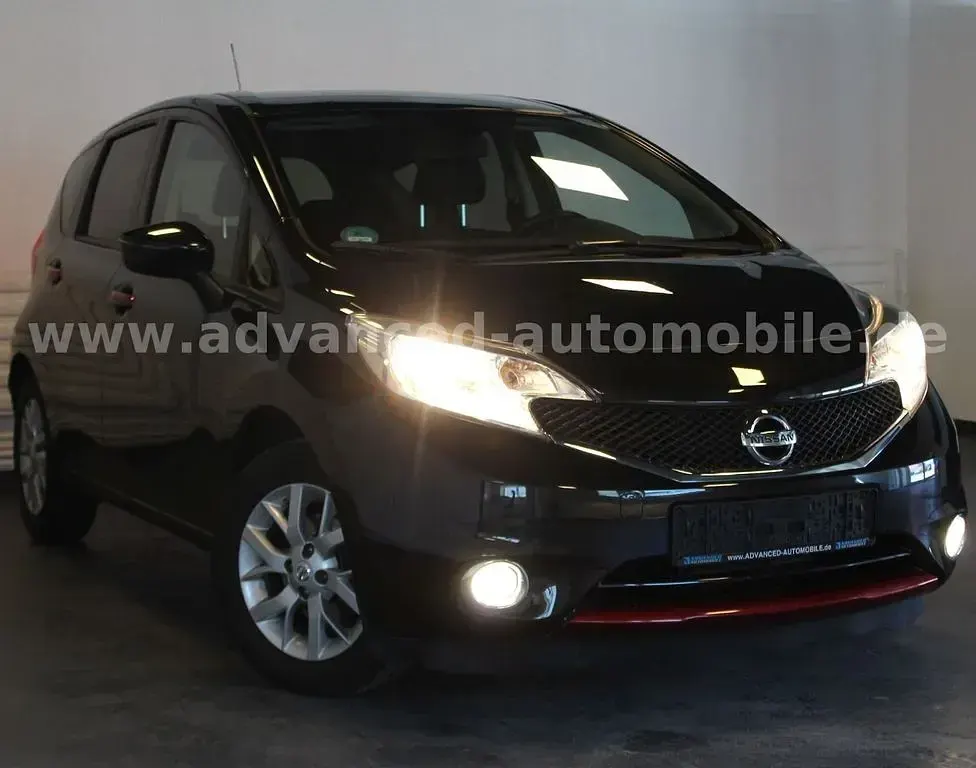 Gebraucht Nissan Note Acenta 80 PS (58 kW) 2016 Schwarz Kleinwagen