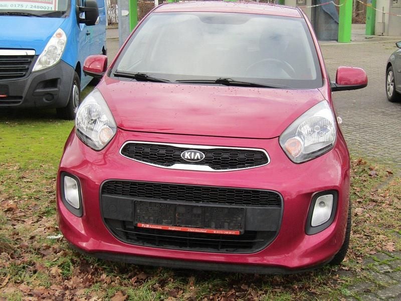 Gebraucht Kia Picanto DREAM-TEAM Edition 84 PS (61 kW) 2015 Rot Kleinwagen