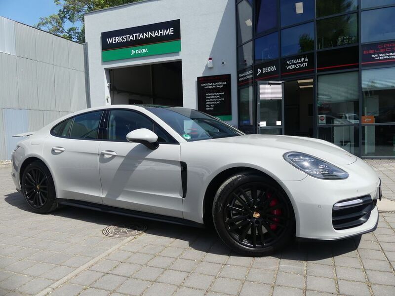Kreide Gebraucht 2019 Porsche Panamera Turbo Chrono Limousine | 71.800 € (Superpreis) - Bild 1/4