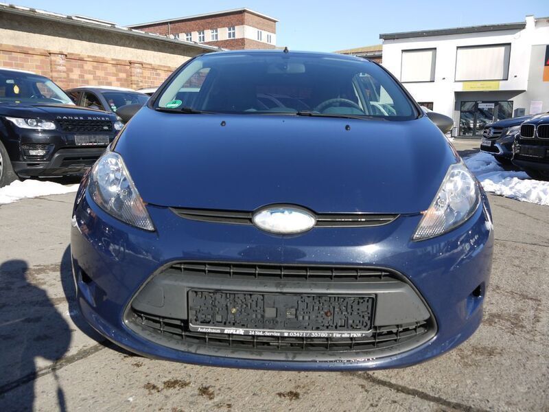 Gebraucht Ford Fiesta 60 PS (44 kW) 2009 Blau Kleinwagen