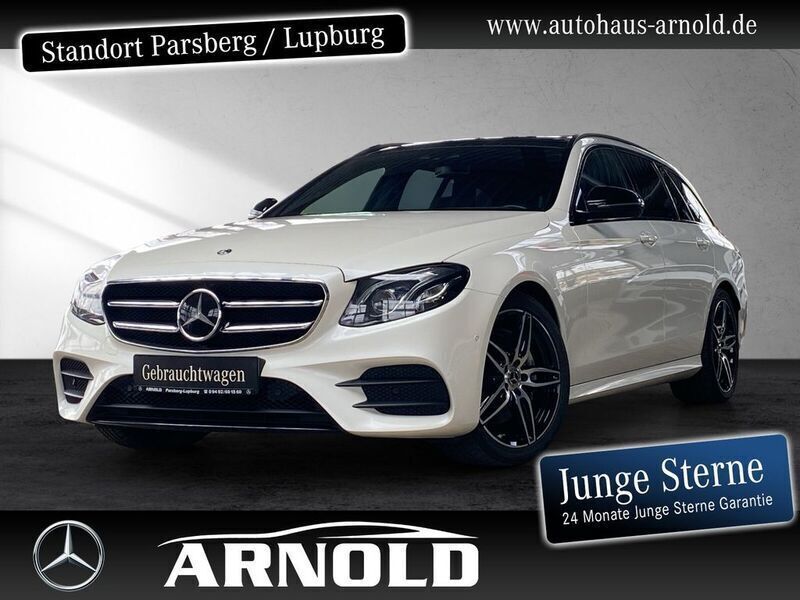 Weiß Gebraucht 2019 Mercedes E300 AMG line Limousine | 25.850 € (Superpreis) - Bild 1/4