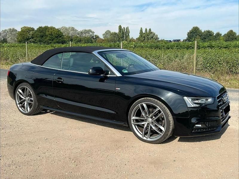 Gebraucht Audi A5 Cabriolet S-Line 190 PS (139 kW) 2015 Schwarz Cabrio