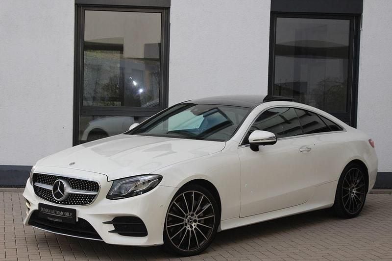 Diamantweiss metallic Gebraucht 2017 Mercedes E400 AMG Coupé | 33.900 € (Fairer Preis) - Bild 1/4