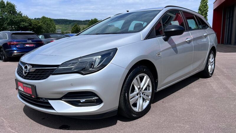 Silber Gebraucht 2021 Opel Astra Business Edition Kombi | 15.900 € (Fairer Preis) - Bild 1/4