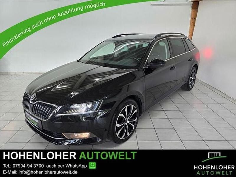 Schwarz Gebraucht 2018 Skoda Superb Ambition Kombi | 22.790 € (Etwas zu teuer) - Bild 1/4